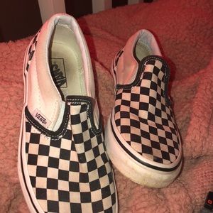 checkered vans